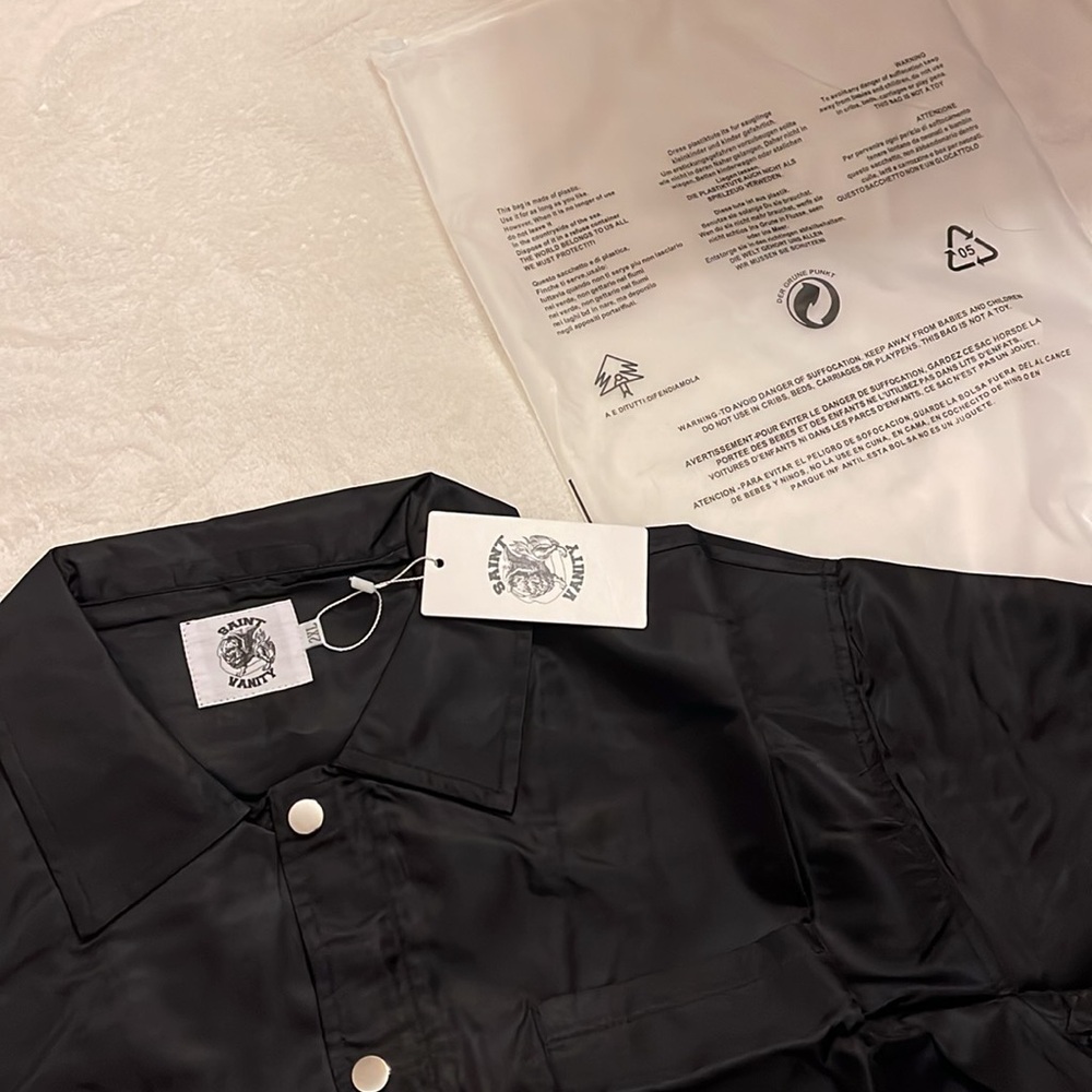 COPY - COPY - Saint Vanity Authentic with Tags. Black in Color. 2XL - Picture 3 of 9
